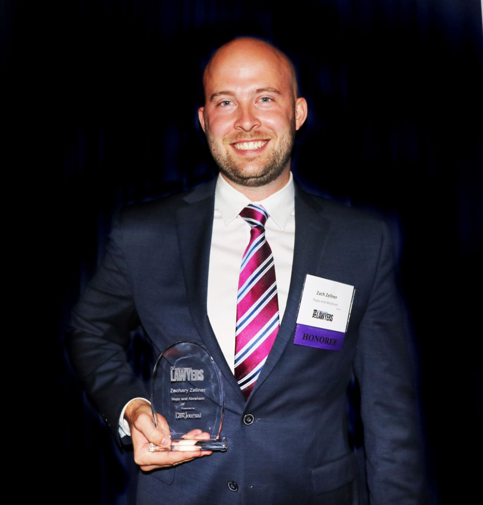 Attorney Zachary Zellner Named a 2018 Up and Coming Lawyer Hupy and